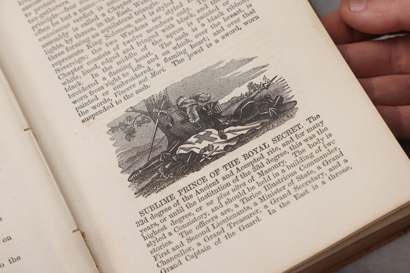 Lot 065 - "General History And Cyclopedia Of Free Masonry" Antique Fraternal Book By Robert Macoy, Masonic Publishing Co., New York, 1870