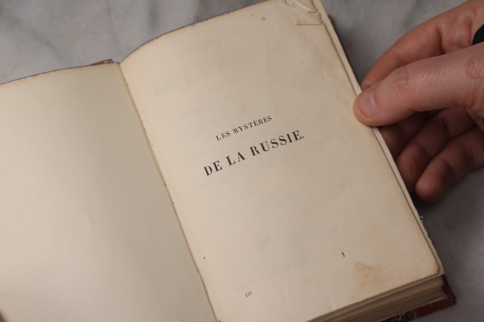 Lot 066 - "Les Mystères De La Russie" ("The Mysteries Of Russia") Antique French Historical And Political Mystery Book Set By Frédéric Lacroix, Published By Librairie Étrangère, Bruxelles, 1844