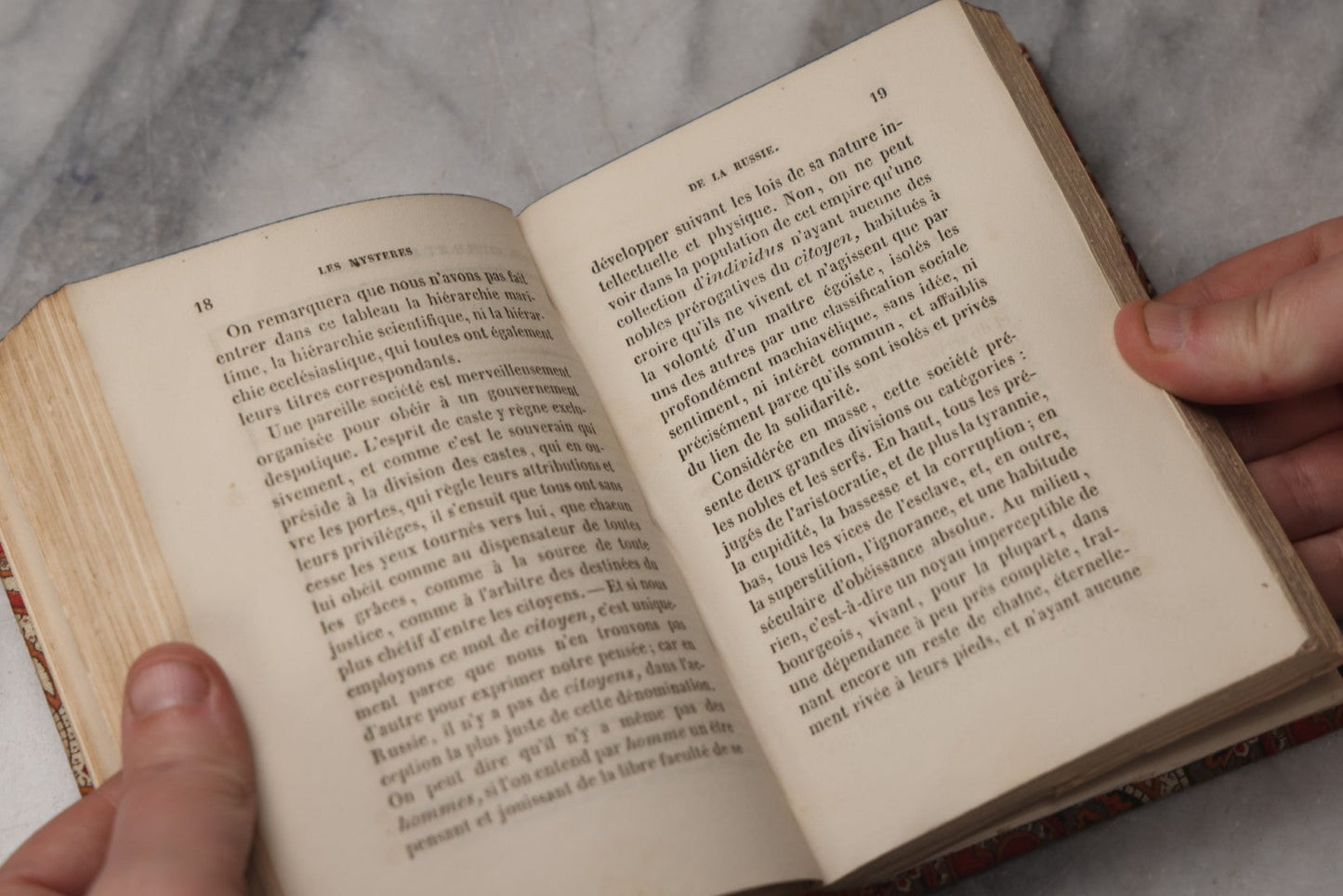 Lot 066 - "Les Mystères De La Russie" ("The Mysteries Of Russia") Antique French Historical And Political Mystery Book Set By Frédéric Lacroix, Published By Librairie Étrangère, Bruxelles, 1844