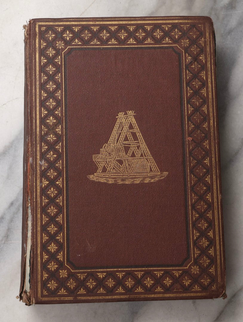Lot 067 - "God's Glory In The Heavens" Antique Astronomical And Religious Book By William Leitch, Published By Alexander Strahan, London And New York, 1866, Note Front Cover Detached