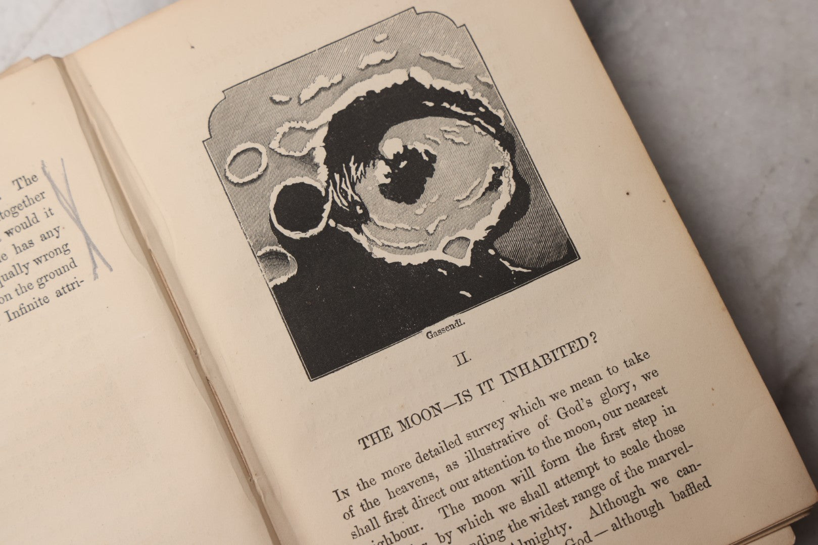 Lot 067 - "God's Glory In The Heavens" Antique Astronomical And Religious Book By William Leitch, Published By Alexander Strahan, London And New York, 1866, Note Front Cover Detached