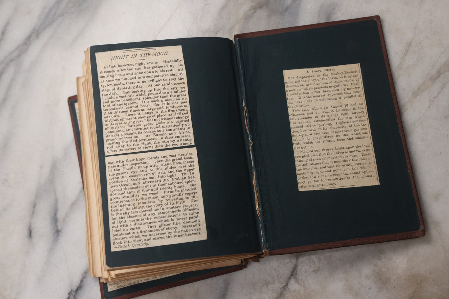 Lot 067 - "God's Glory In The Heavens" Antique Astronomical And Religious Book By William Leitch, Published By Alexander Strahan, London And New York, 1866, Note Front Cover Detached