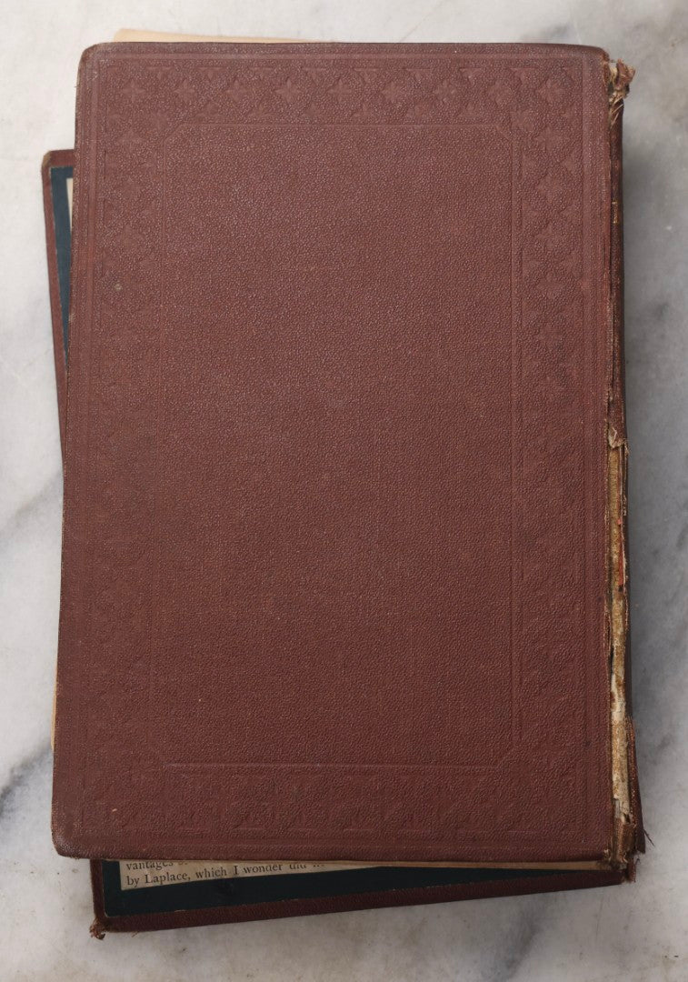 Lot 067 - "God's Glory In The Heavens" Antique Astronomical And Religious Book By William Leitch, Published By Alexander Strahan, London And New York, 1866, Note Front Cover Detached