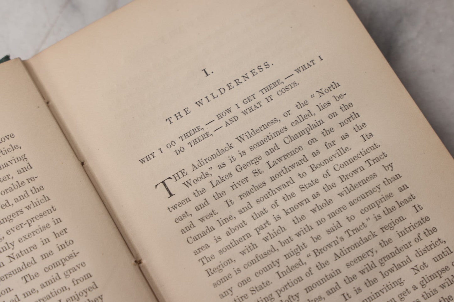 Lot 068 - "Adventures In The Wilderness; Or, Camp-Life In The Adirondacks" Antique Outdoor Sporting Book By William H. H. Murray, Published By Fields, Osgood, & Co., Boston, 1869