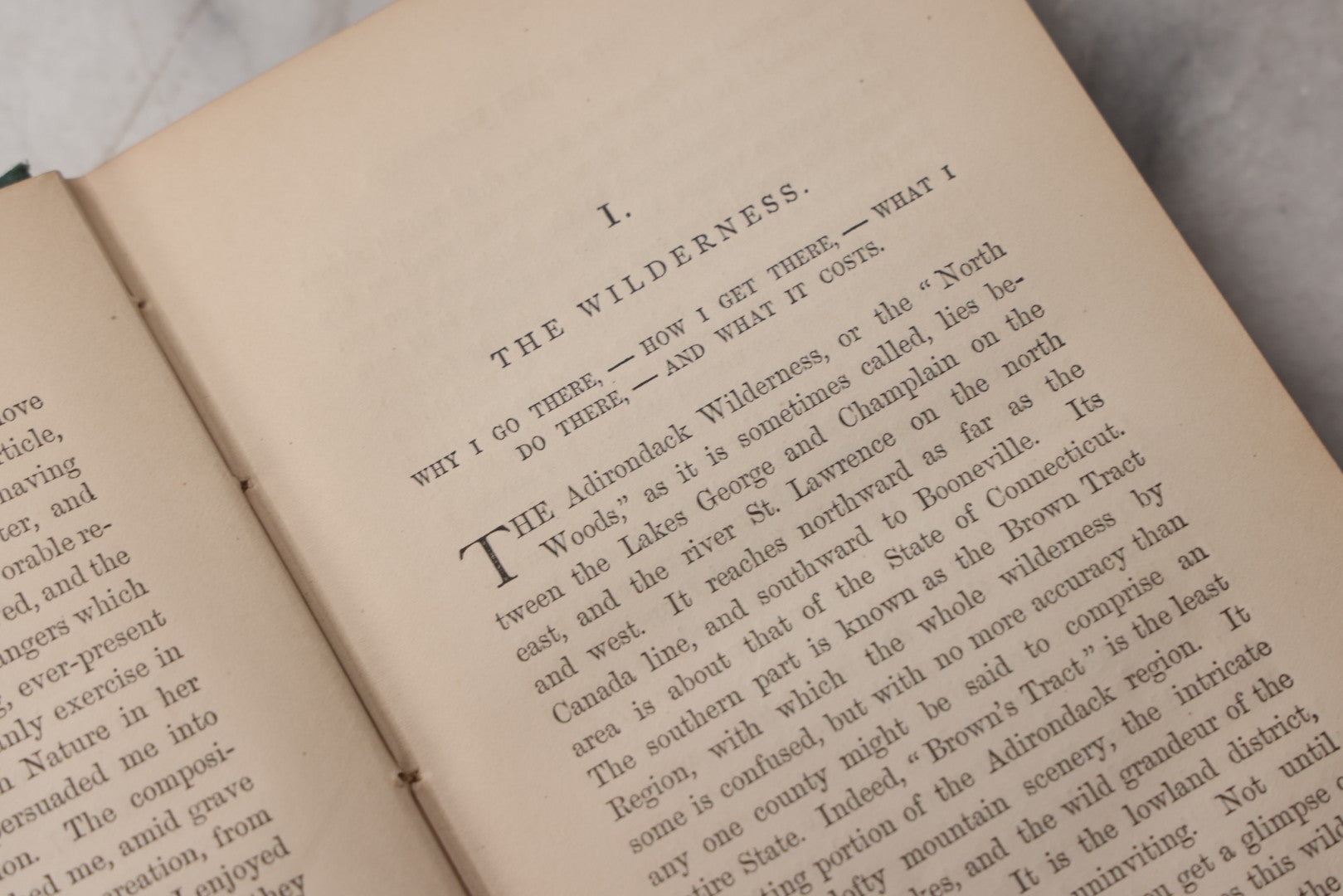 Lot 068 - "Adventures In The Wilderness; Or, Camp-Life In The Adirondacks" Antique Outdoor Sporting Book By William H. H. Murray, Published By Fields, Osgood, & Co., Boston, 1869