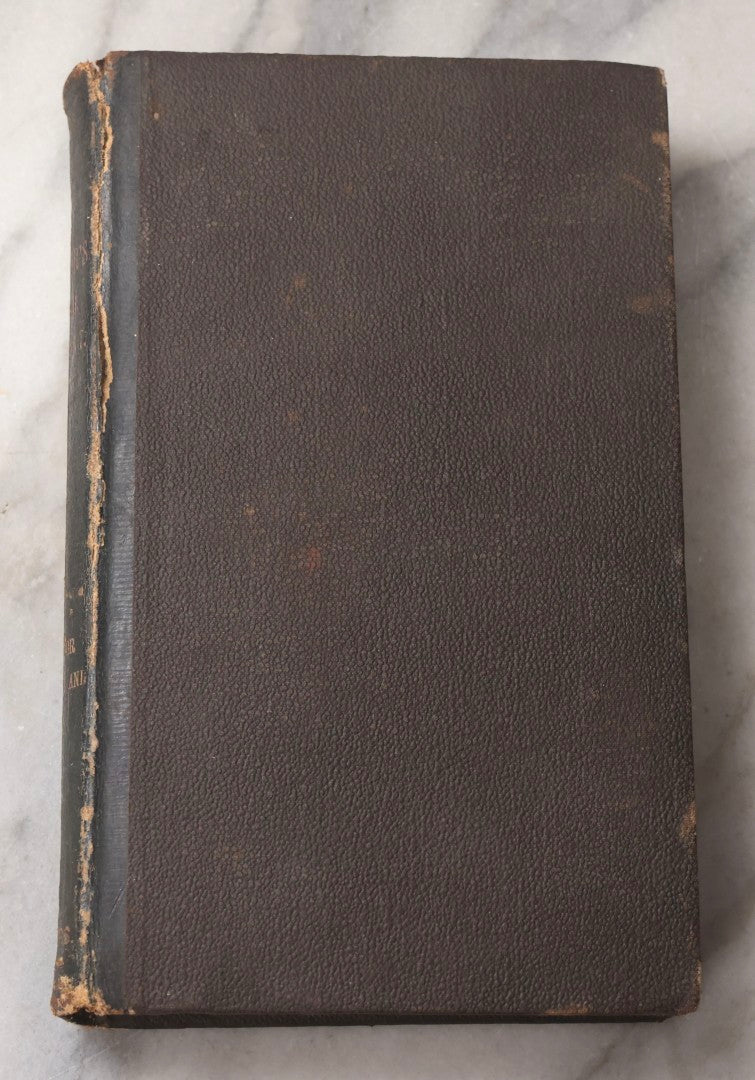 Lot 070 - "Natural History" Antique Zoology Book By Worthington Hooker, M.D., Illustrated With Nearly 300 Engravings, Published By Harper & Brothers, New York, 1870