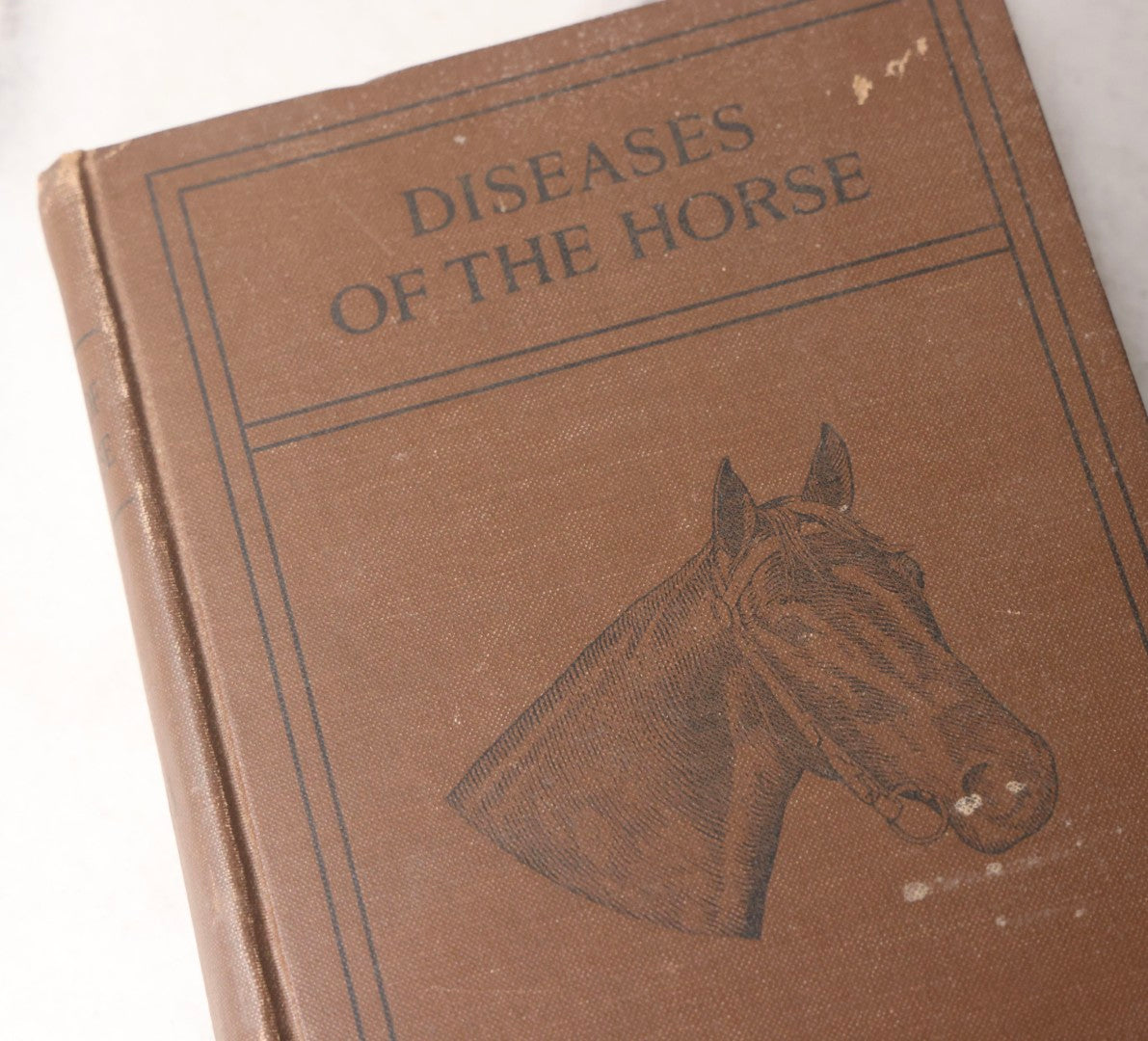 Lot 072 - "Diseases Of The Horse" Antique Veterinary Reference Book, U.S. Department Of Agriculture, Bureau Of Animal Industry, Government Printing Office, Washington, 1923