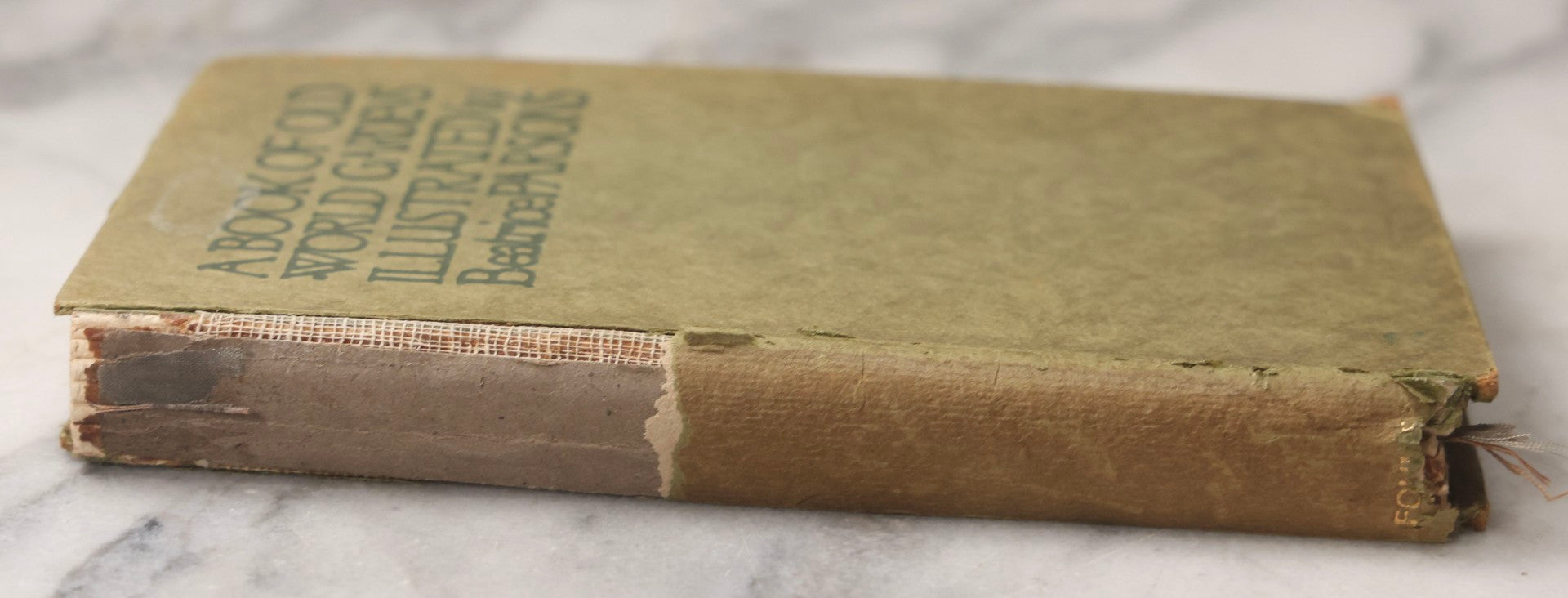 Lot 075 - “A Book Of Old World Gardens” Antique Book Of Gardening Essays Illustrated By Beatrice Parsons, Edited By Alfred H. Hyatt, T. N. Foulis, London & Edinburgh, 1912