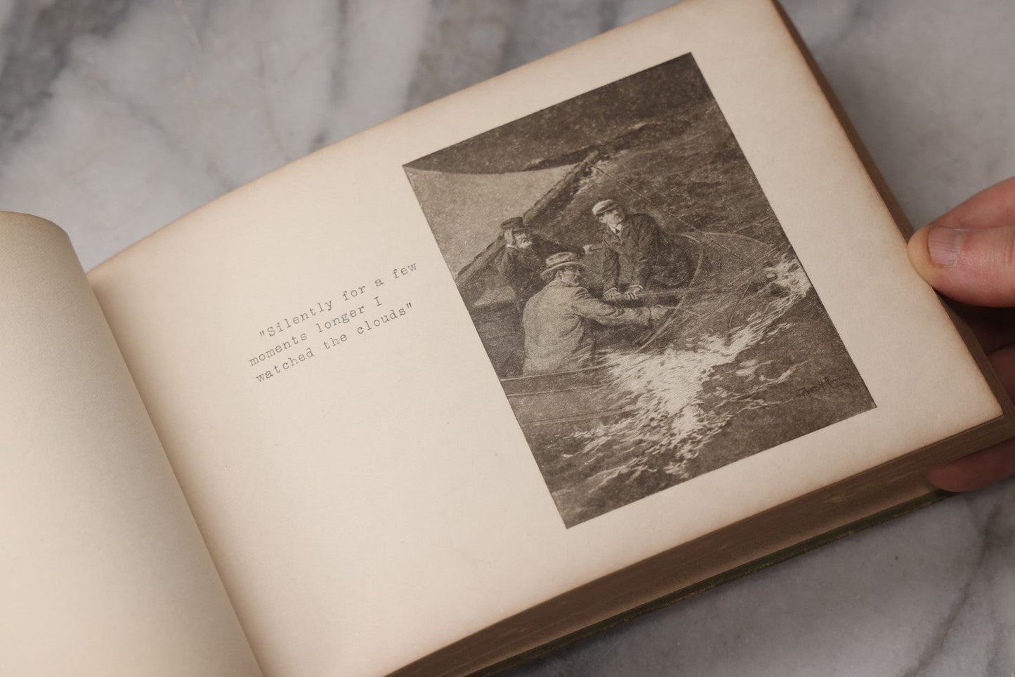 Lot 076 - "A Swim For Life" Antique Limited Edition Illustrated Maritime Adventure Book By "Uncle Ted," Published By Orange Judd Co., New York, 1904