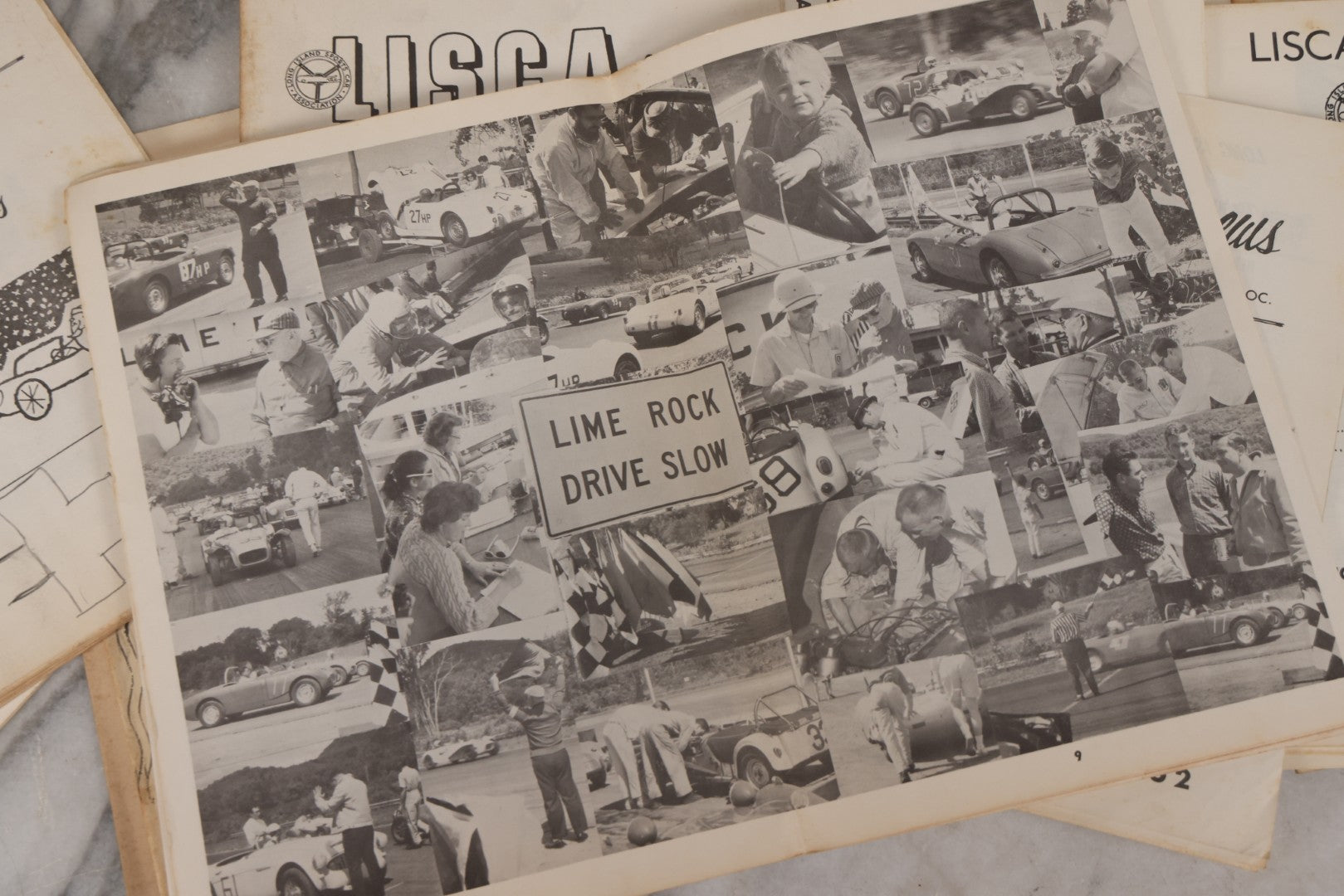 Lot 100 - Grouping Of 24 Vintage “Lisca News” Journals Of The Long Island Sports Car Association, 1959–1963