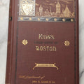 Lot 198 - "King's Hand-Book Of Boston" Antique Illustrated Guide Book By Moses King, Published By Moses King, Cambridge, Massachusetts, 1881