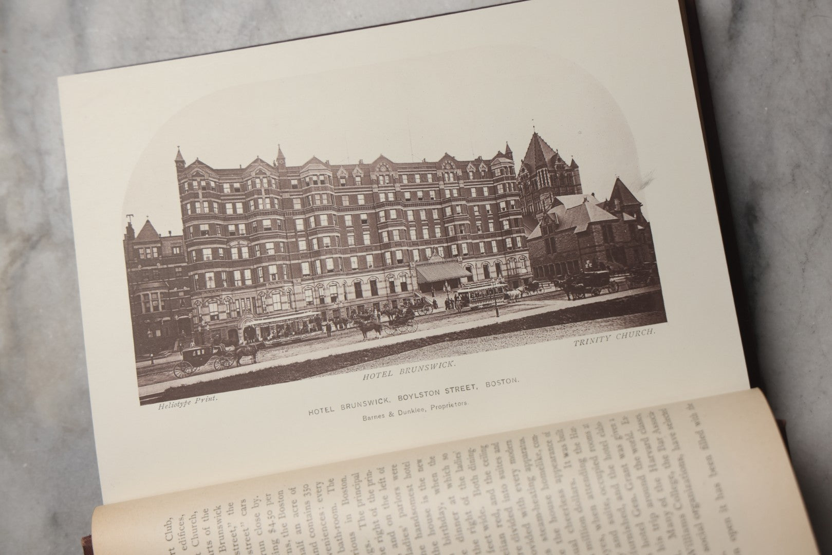 Lot 198 - "King's Hand-Book Of Boston" Antique Illustrated Guide Book By Moses King, Published By Moses King, Cambridge, Massachusetts, 1881
