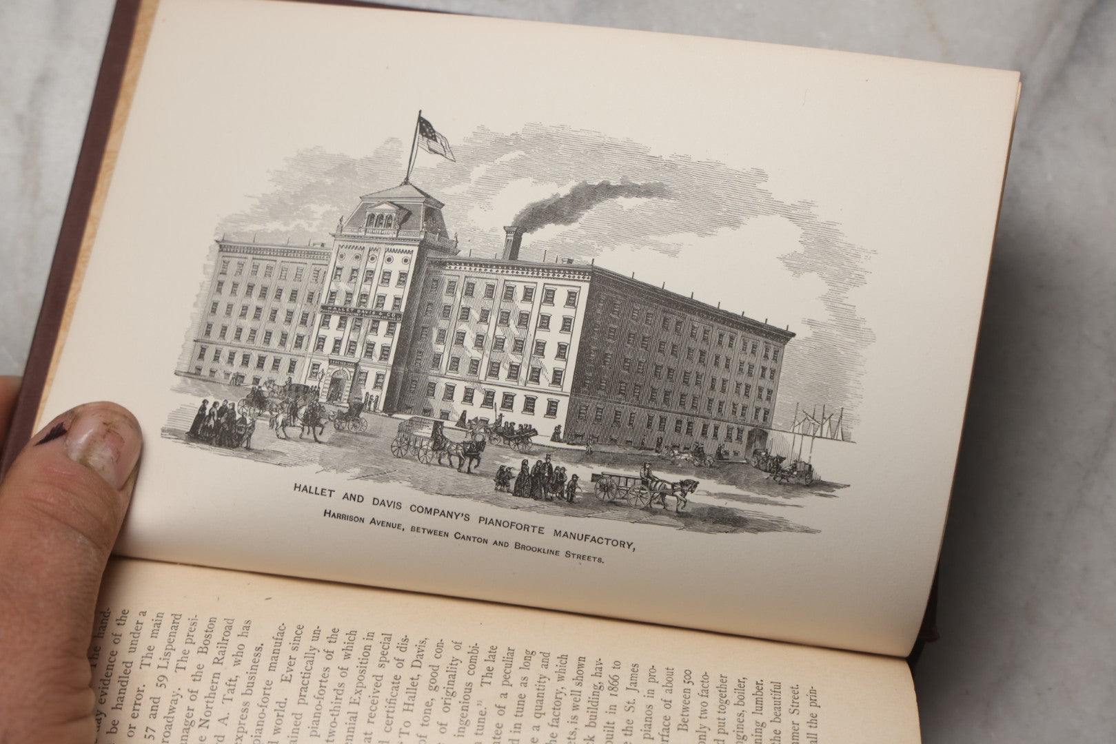 Lot 198 - "King's Hand-Book Of Boston" Antique Illustrated Guide Book By Moses King, Published By Moses King, Cambridge, Massachusetts, 1881