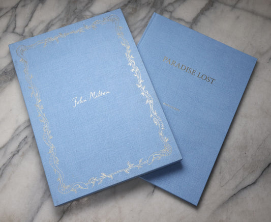 Lot 209 - "Paradise Lost: Manuscript" Modern Folio Limited Edition Book By John Milton, Published By Sp Books – Éditions Des Saints Pères, France, Numbered Copy 919 Of 1,000