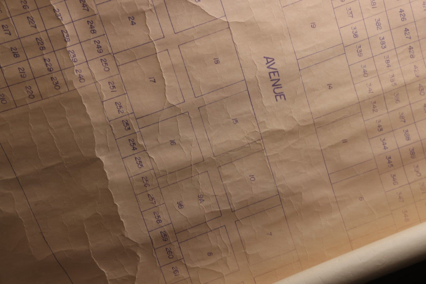 Lot 005 - Grouping Of Eight Vintage Massachusetts Cemetery Site Plans, Maps, And Survey Documents Including Hamblet, Richardson (Dracut, Massachusetts) And Others, Circa 1940–1960