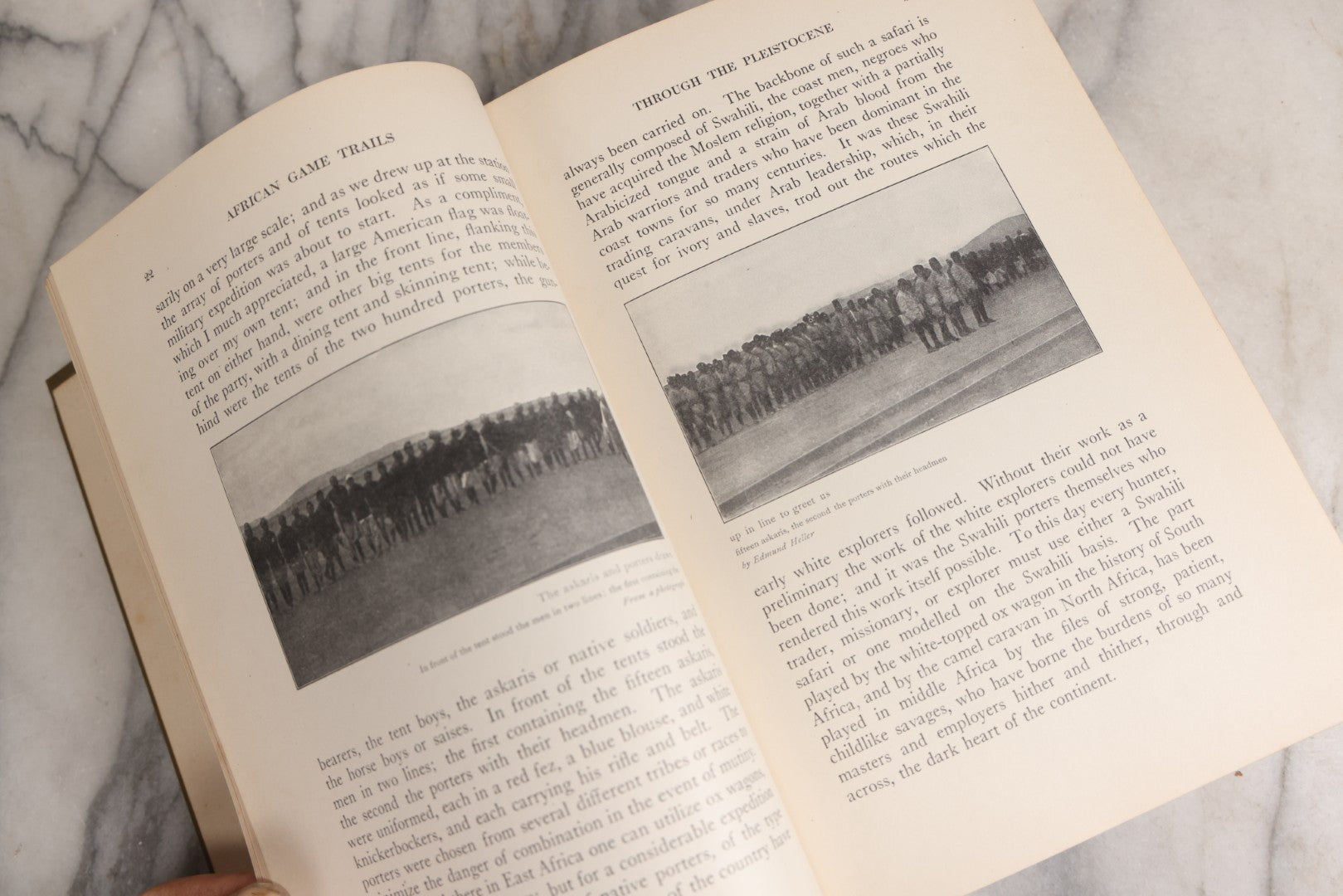 Lot 024 - "African Game Trails" Antique Safari And Natural History Book By Theodore Roosevelt, Illustrated With Photographs By Kermit Roosevelt And Drawings By Philip R. Goodwin, Published By Charles Scribner's Sons, New York, 1910