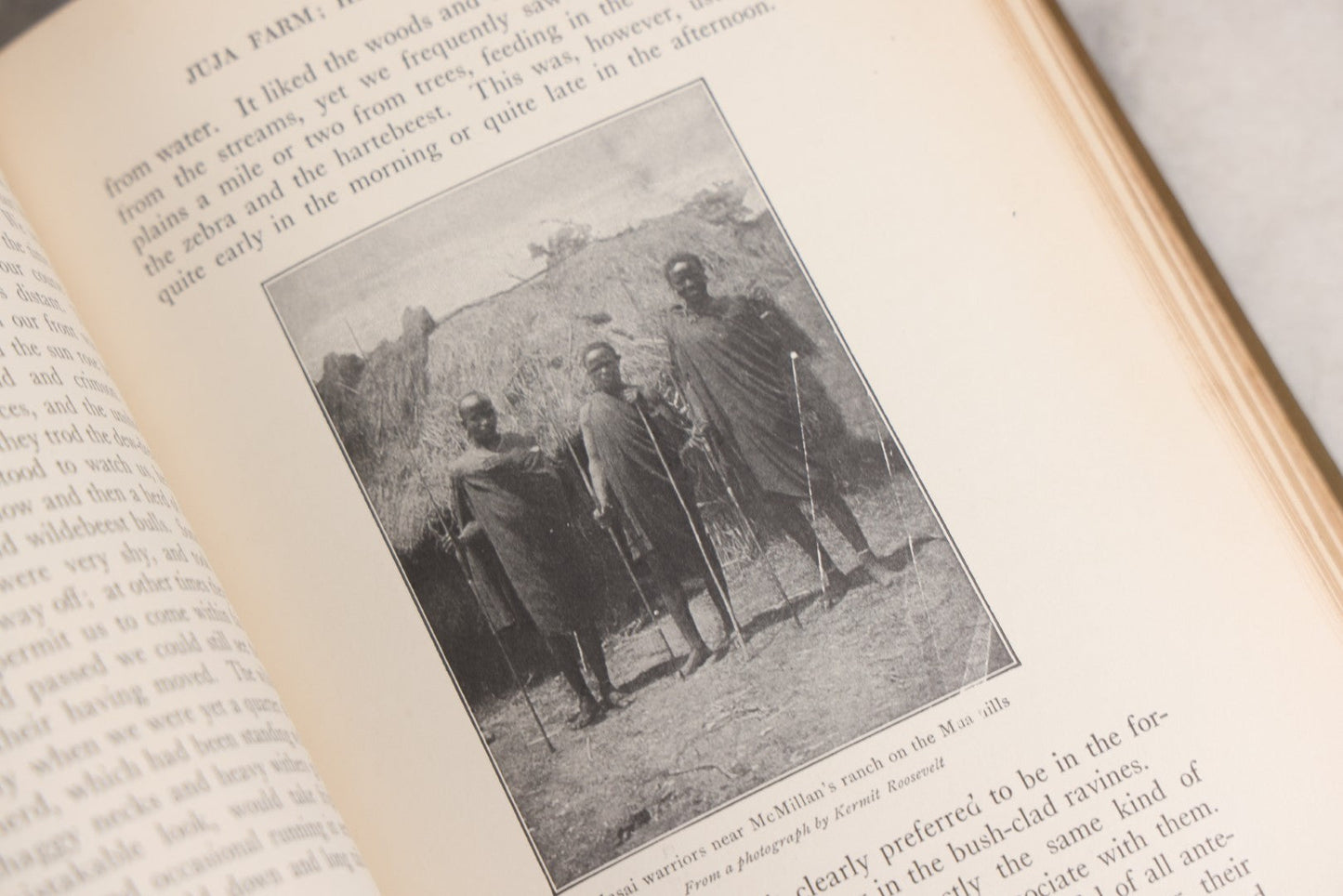 Lot 024 - "African Game Trails" Antique Safari And Natural History Book By Theodore Roosevelt, Illustrated With Photographs By Kermit Roosevelt And Drawings By Philip R. Goodwin, Published By Charles Scribner's Sons, New York, 1910