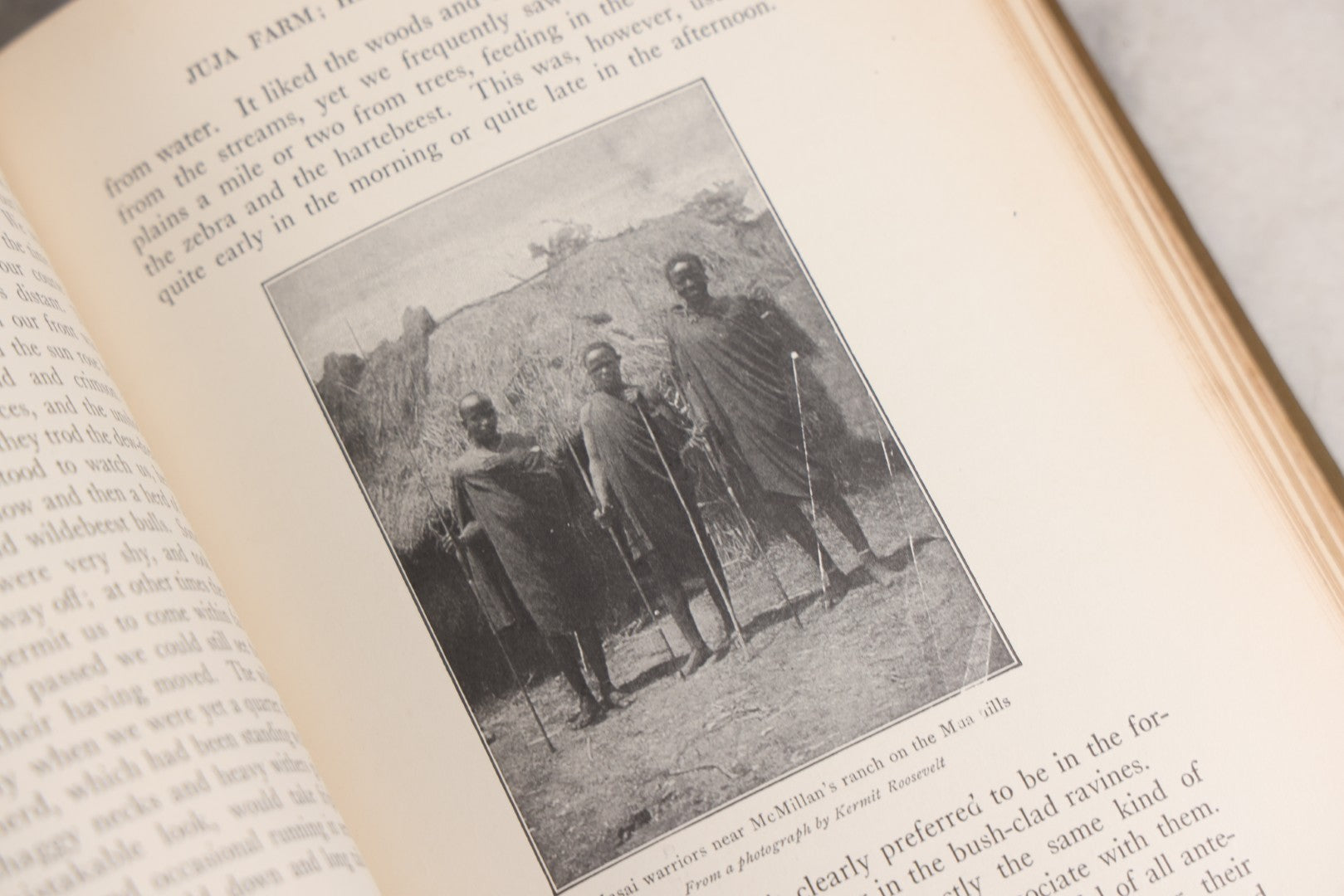 Lot 024 - "African Game Trails" Antique Safari And Natural History Book By Theodore Roosevelt, Illustrated With Photographs By Kermit Roosevelt And Drawings By Philip R. Goodwin, Published By Charles Scribner's Sons, New York, 1910