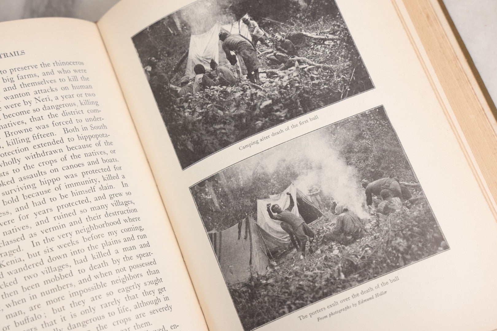 Lot 024 - "African Game Trails" Antique Safari And Natural History Book By Theodore Roosevelt, Illustrated With Photographs By Kermit Roosevelt And Drawings By Philip R. Goodwin, Published By Charles Scribner's Sons, New York, 1910