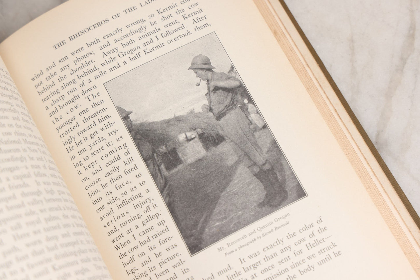 Lot 024 - "African Game Trails" Antique Safari And Natural History Book By Theodore Roosevelt, Illustrated With Photographs By Kermit Roosevelt And Drawings By Philip R. Goodwin, Published By Charles Scribner's Sons, New York, 1910