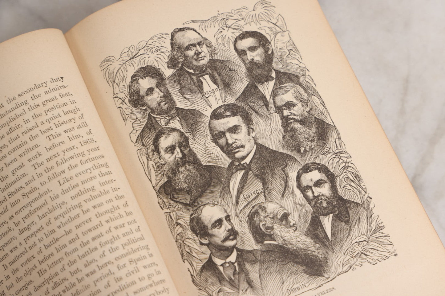 Lot 025 - "Stanley's Wonderful Adventures In Africa" Antique African Exploration Book By Hon. J. T. Headley And Willis Fletcher Johnson, Published By Edgewood Publishing Co., 1889