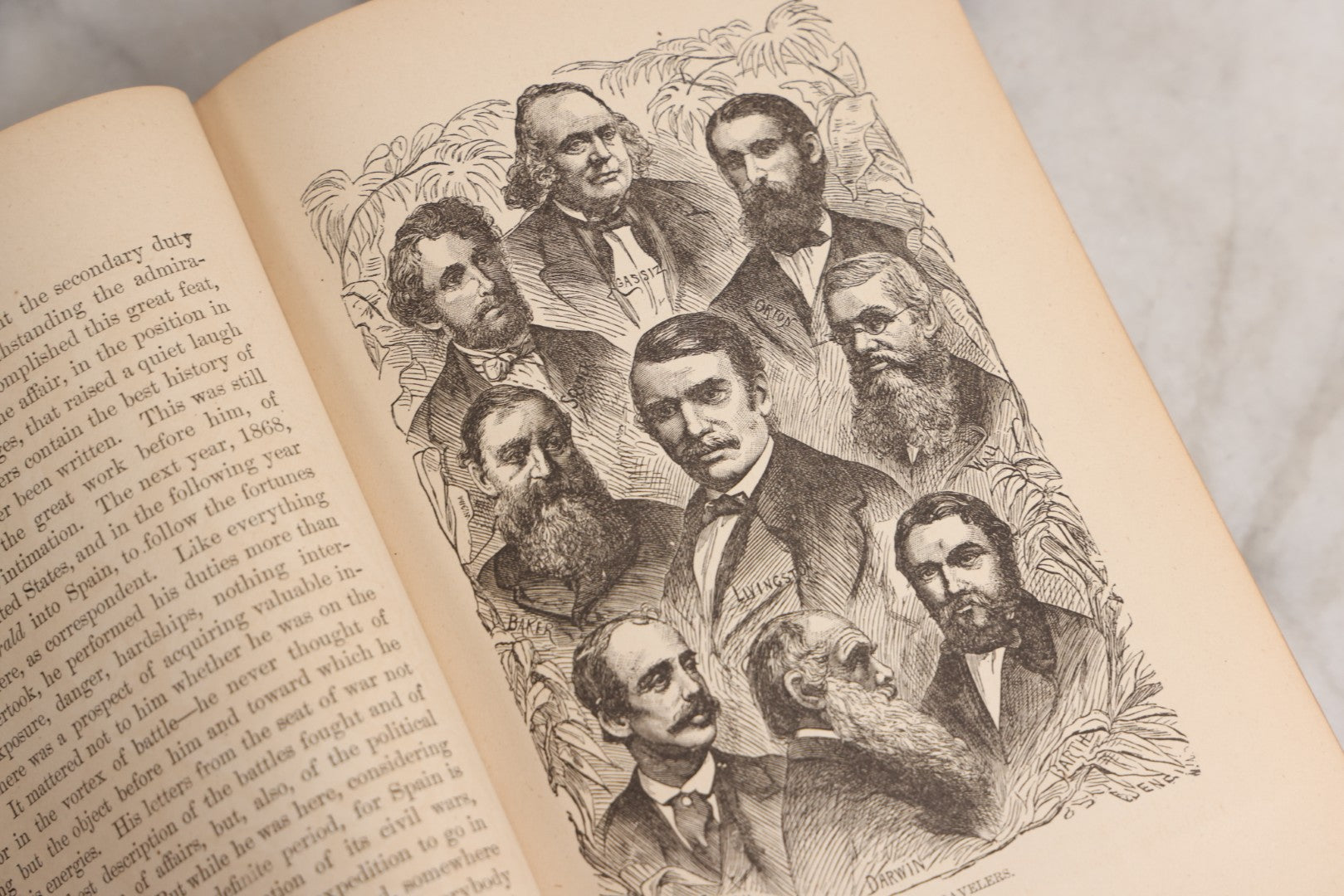 Lot 025 - "Stanley's Wonderful Adventures In Africa" Antique African Exploration Book By Hon. J. T. Headley And Willis Fletcher Johnson, Published By Edgewood Publishing Co., 1889