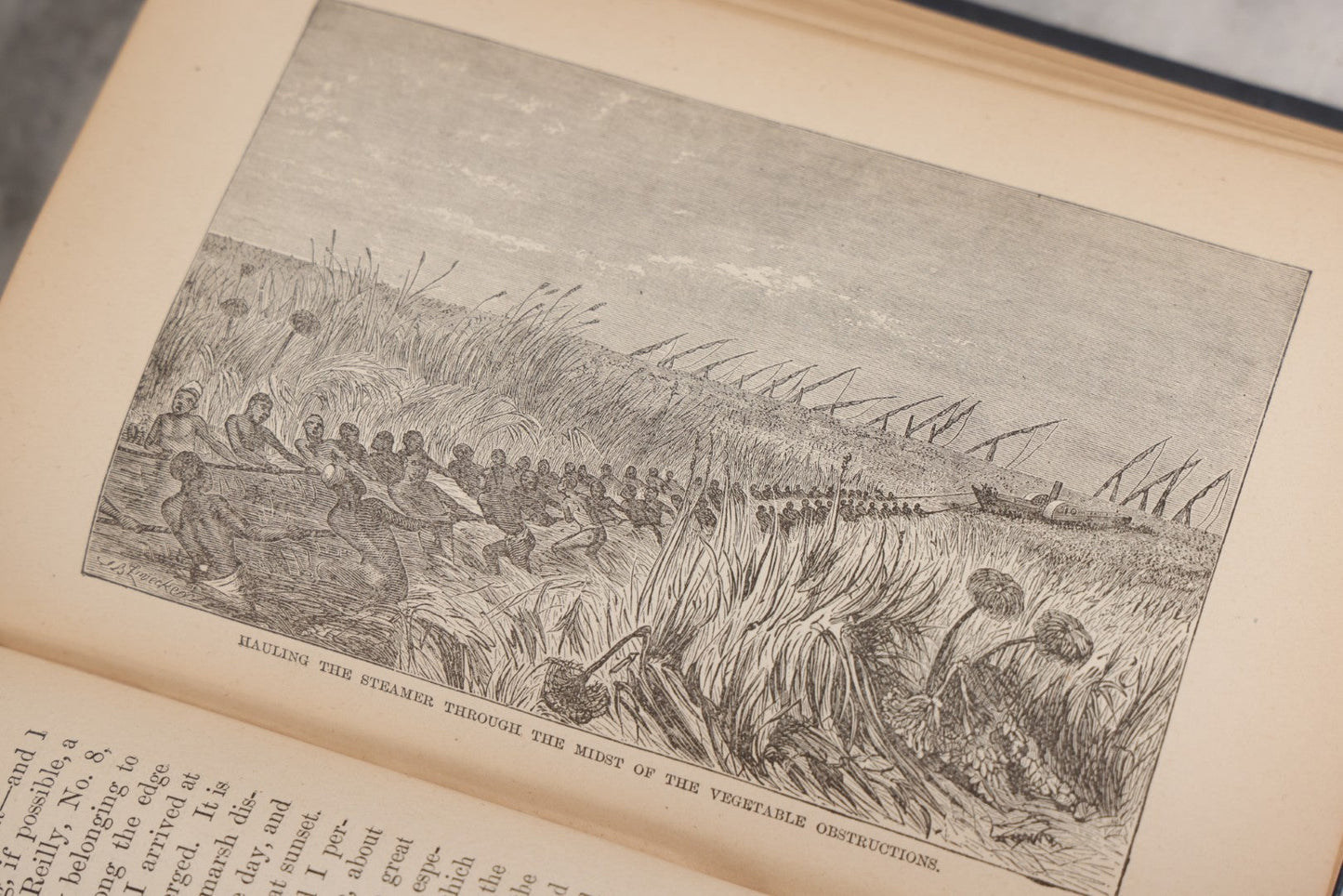 Lot 025 - "Stanley's Wonderful Adventures In Africa" Antique African Exploration Book By Hon. J. T. Headley And Willis Fletcher Johnson, Published By Edgewood Publishing Co., 1889