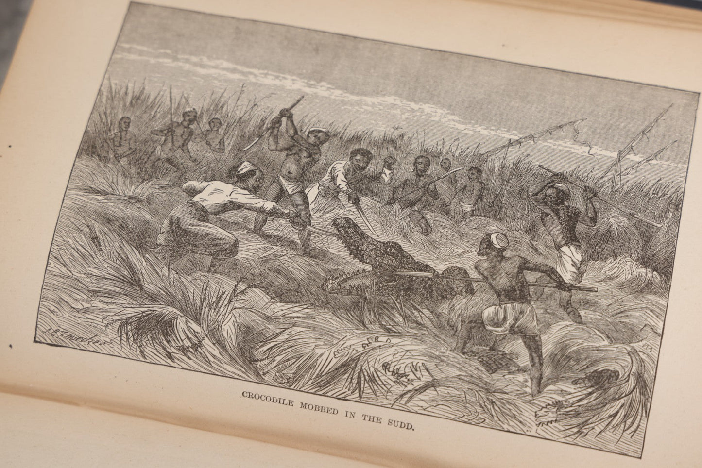 Lot 025 - "Stanley's Wonderful Adventures In Africa" Antique African Exploration Book By Hon. J. T. Headley And Willis Fletcher Johnson, Published By Edgewood Publishing Co., 1889