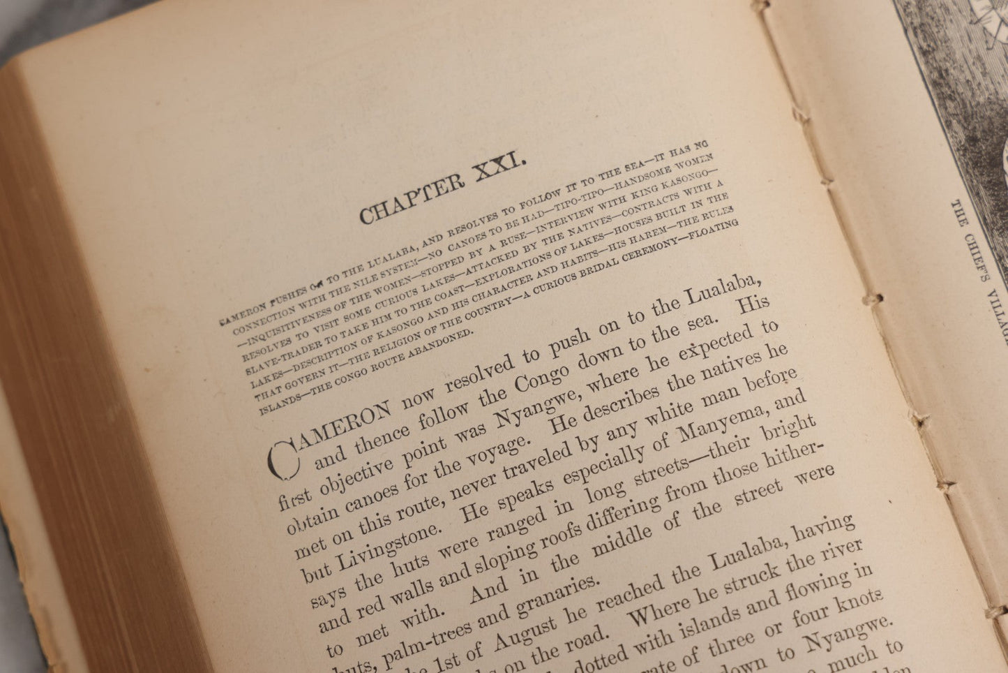 Lot 025 - "Stanley's Wonderful Adventures In Africa" Antique African Exploration Book By Hon. J. T. Headley And Willis Fletcher Johnson, Published By Edgewood Publishing Co., 1889
