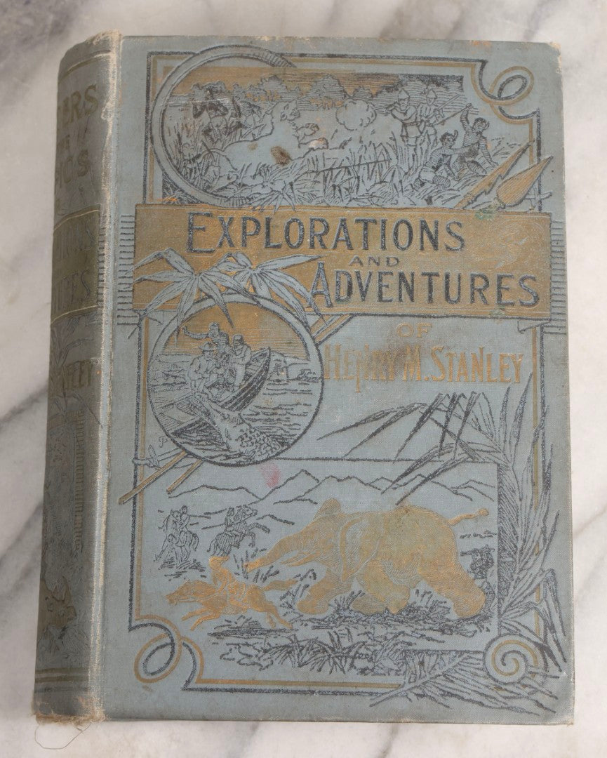 Lot 026 - "Wonders Of The Tropics" Antique African Exploration Book By Henry Davenport Northrop, D.D., Published By The Franklin Publishing Co., Richmond, Virginia, 1889