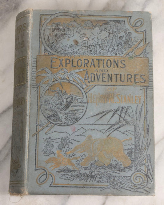 Lot 026 - "Wonders Of The Tropics" Antique African Exploration Book By Henry Davenport Northrop, D.D., Published By The Franklin Publishing Co., Richmond, Virginia, 1889