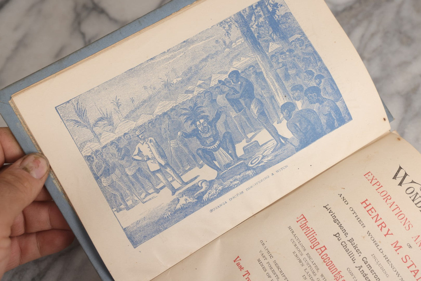 Lot 026 - "Wonders Of The Tropics" Antique African Exploration Book By Henry Davenport Northrop, D.D., Published By The Franklin Publishing Co., Richmond, Virginia, 1889