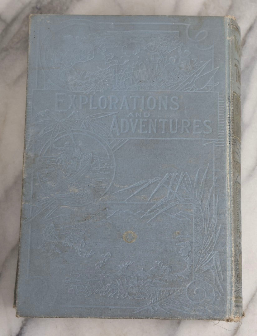 Lot 026 - "Wonders Of The Tropics" Antique African Exploration Book By Henry Davenport Northrop, D.D., Published By The Franklin Publishing Co., Richmond, Virginia, 1889