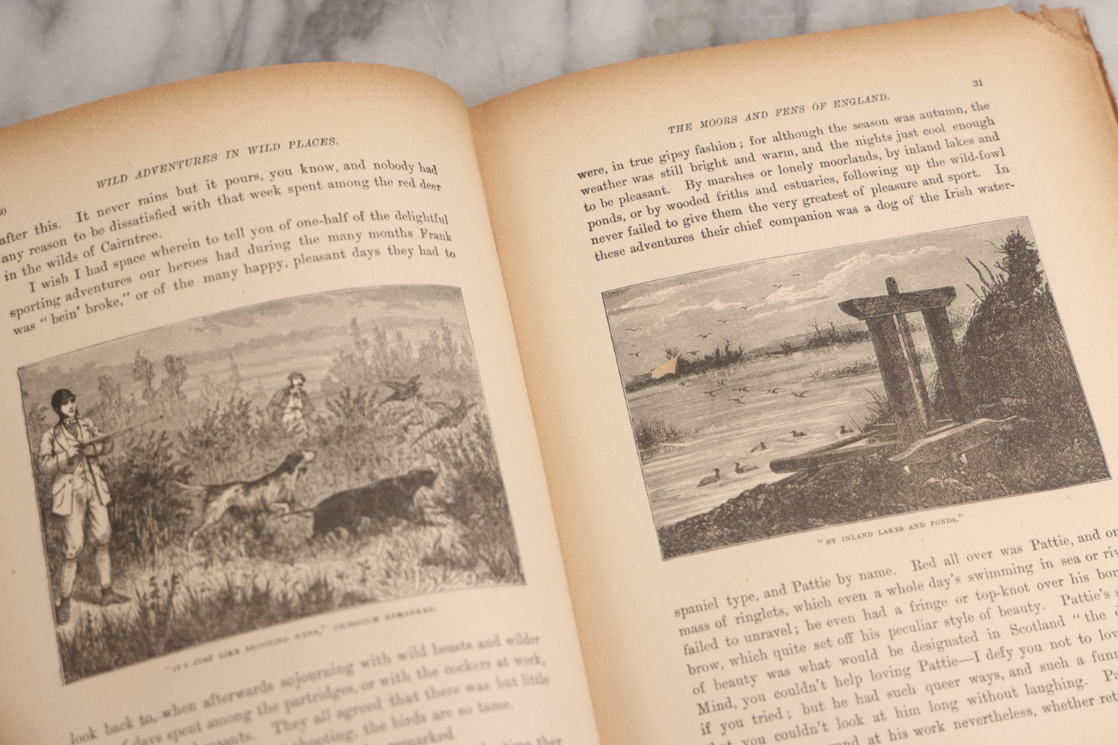 Lot 027 - "Wild Adventures In Wild Places" Antique Sporting And Adventure Book By Gordon Stables, M.D., R.N., Published By Cassell And Company, Limited, London, Paris, New York And Melbourne, Circa 1888
