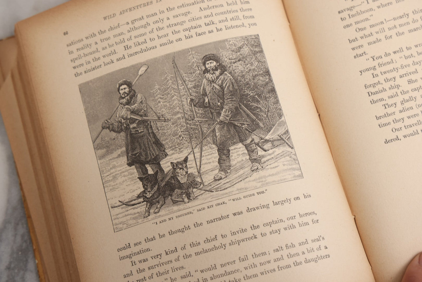 Lot 027 - "Wild Adventures In Wild Places" Antique Sporting And Adventure Book By Gordon Stables, M.D., R.N., Published By Cassell And Company, Limited, London, Paris, New York And Melbourne, Circa 1888