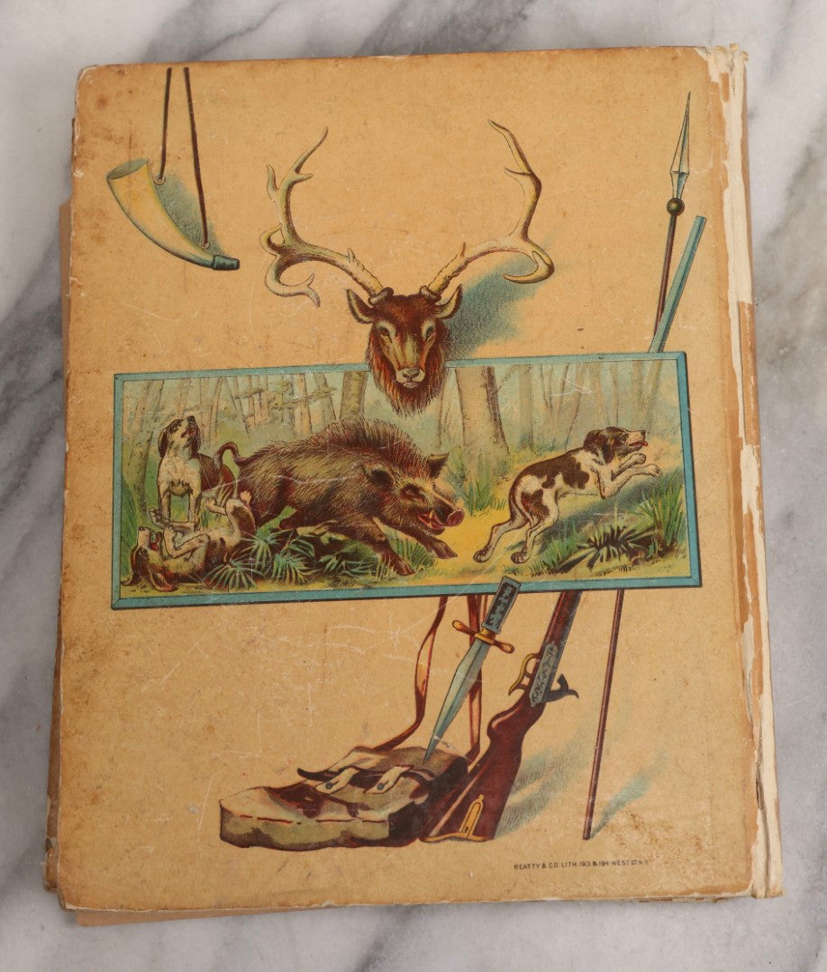 Lot 027 - "Wild Adventures In Wild Places" Antique Sporting And Adventure Book By Gordon Stables, M.D., R.N., Published By Cassell And Company, Limited, London, Paris, New York And Melbourne, Circa 1888