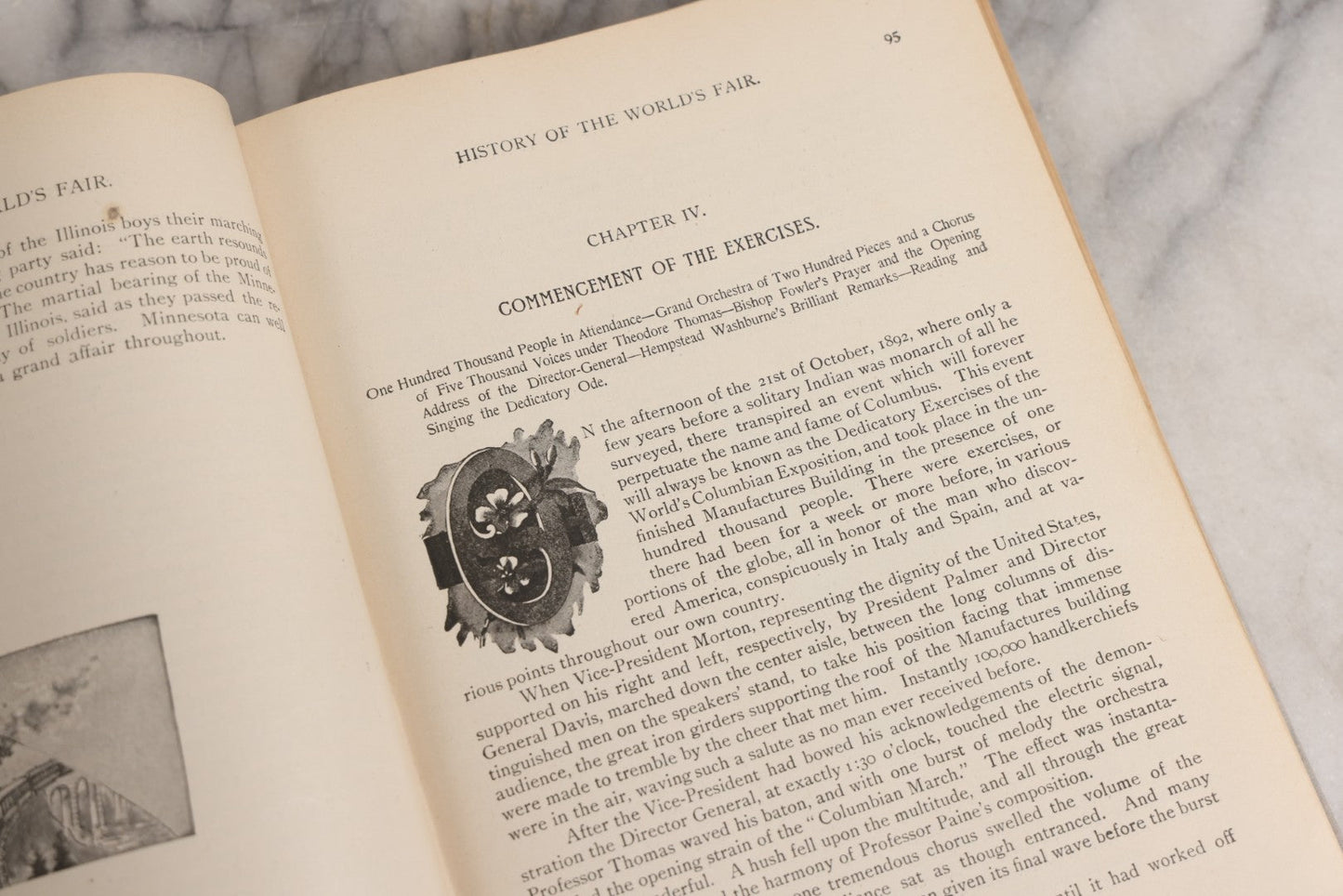 Lot 028 - "History Of The World's Fair: Being A Complete And Authentic Description Of The Columbian Exposition From Its Inception" Antique 1893 World's Fair Book By Major Ben C. Truman, Published By Mammoth Publishing Co., Philadelphia, Pennsylvania