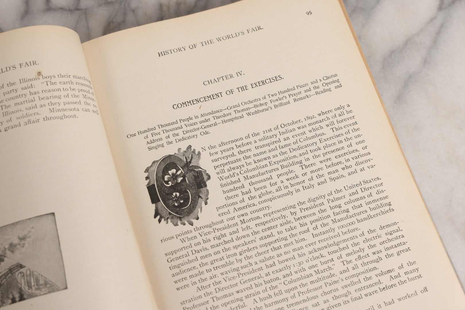 Lot 028 - "History Of The World's Fair: Being A Complete And Authentic Description Of The Columbian Exposition From Its Inception" Antique 1893 World's Fair Book By Major Ben C. Truman, Published By Mammoth Publishing Co., Philadelphia, Pennsylvania