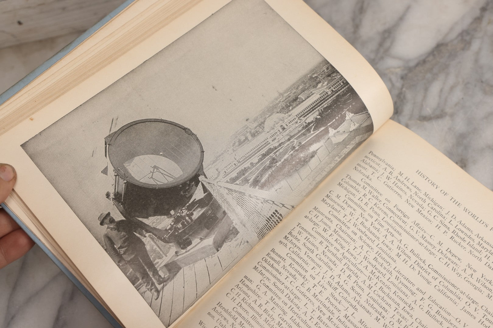 Lot 028 - "History Of The World's Fair: Being A Complete And Authentic Description Of The Columbian Exposition From Its Inception" Antique 1893 World's Fair Book By Major Ben C. Truman, Published By Mammoth Publishing Co., Philadelphia, Pennsylvania