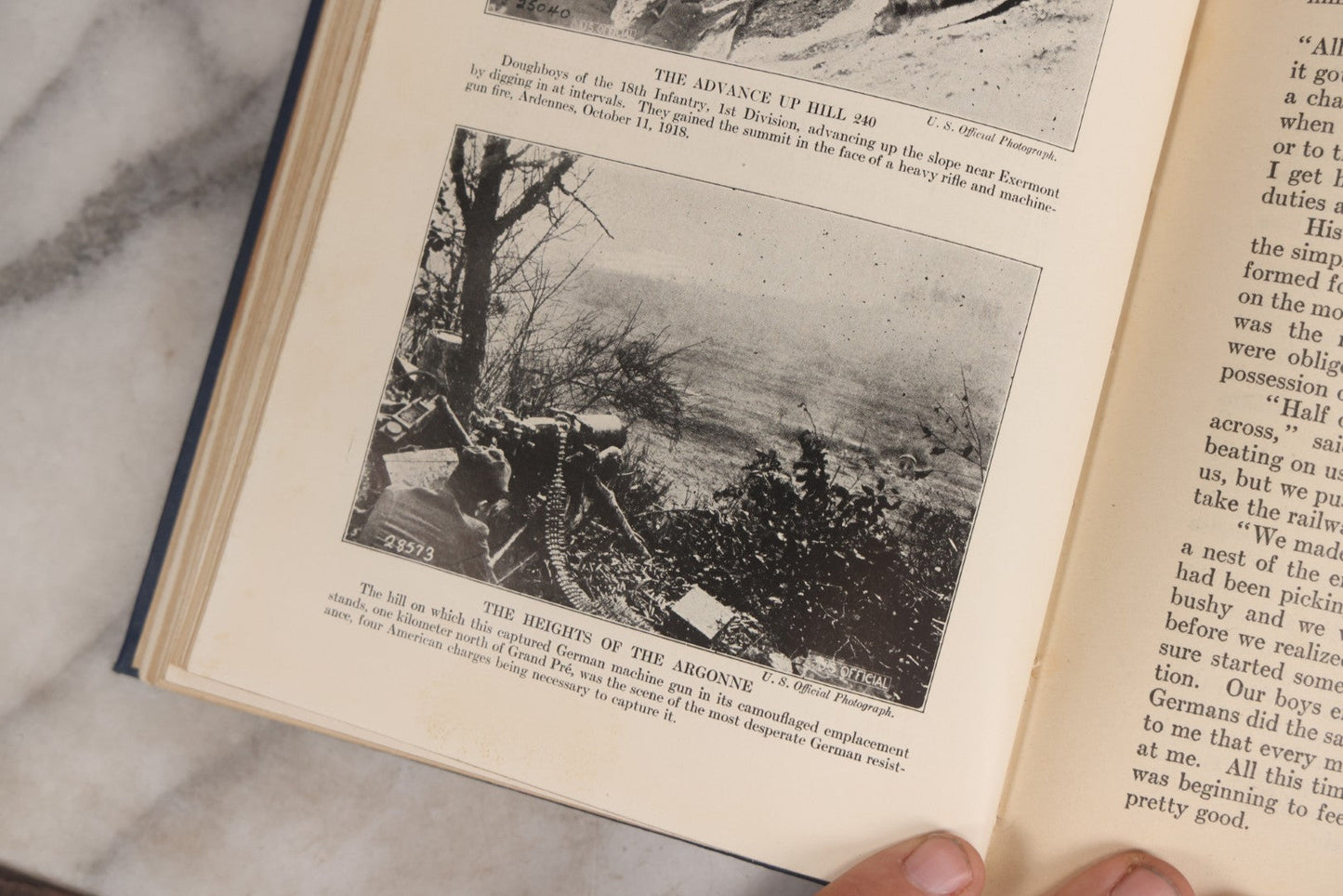 Lot 029 - "America's Part In The World War" Antique WWI History Book By Richard J. Beamish And Francis A. March, Ph.D., With Introduction By General John J. Pershing, 1919