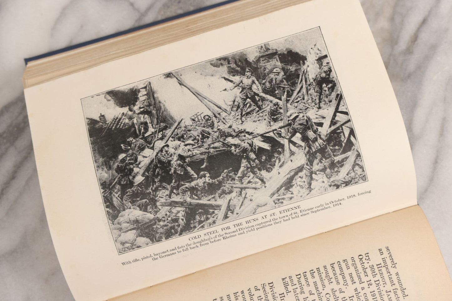 Lot 029 - "America's Part In The World War" Antique WWI History Book By Richard J. Beamish And Francis A. March, Ph.D., With Introduction By General John J. Pershing, 1919