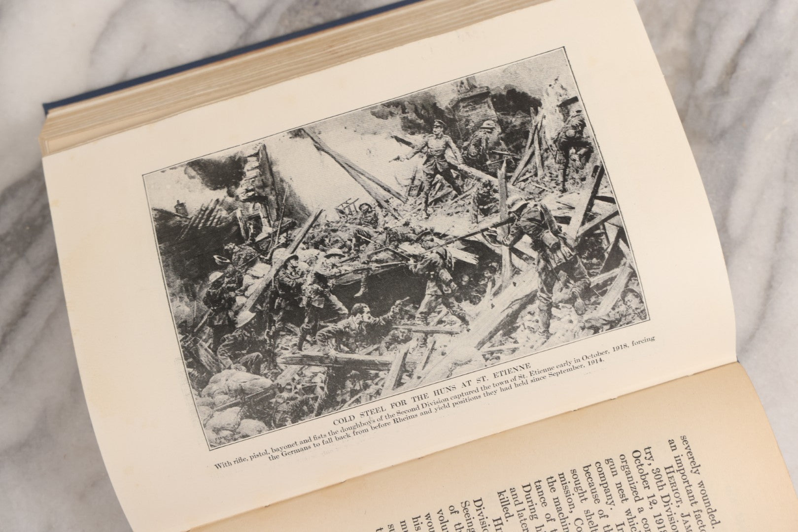 Lot 029 - "America's Part In The World War" Antique WWI History Book By Richard J. Beamish And Francis A. March, Ph.D., With Introduction By General John J. Pershing, 1919