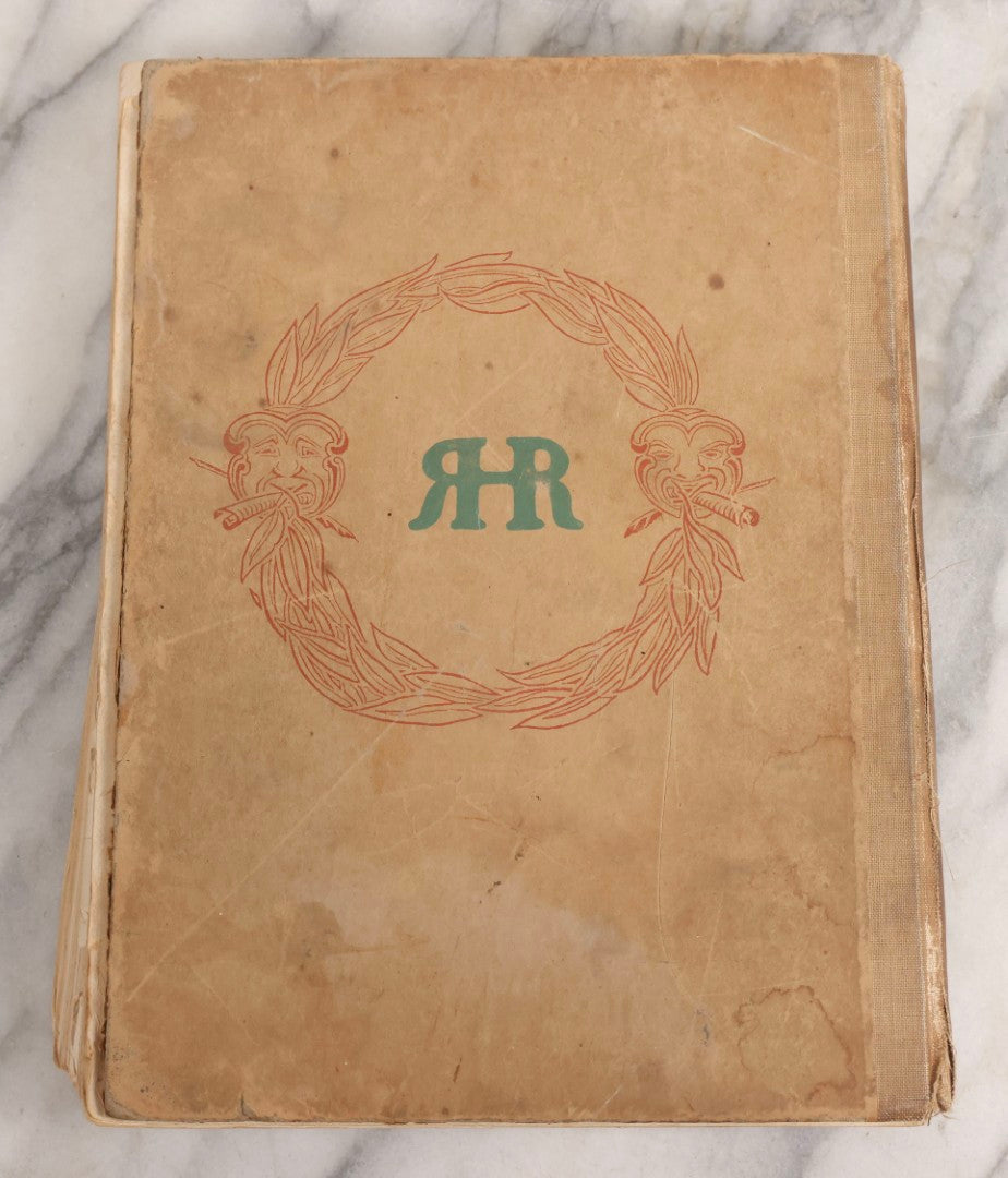 Lot 031 - "The Illustrated American Stage" Antique American Theater Book, Published By R. H. Russell, New York, 1901, Note Poor Condition