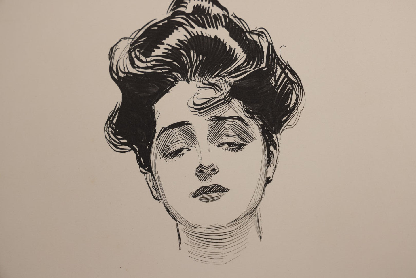 Lot 032 - “The Social Ladder” Antique Illustrated Book By Charles Dana Gibson, Published By R.H. Russell, New York, And John Lane, London, 1902, With Partial Original Presentation Sleeve