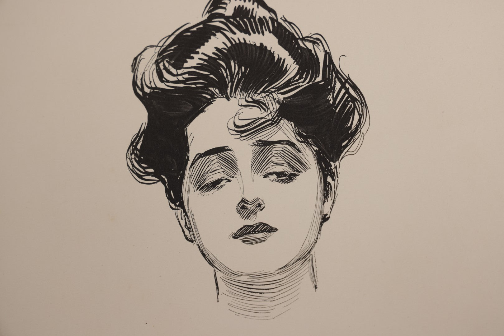 Lot 032 - “The Social Ladder” Antique Illustrated Book By Charles Dana Gibson, Published By R.H. Russell, New York, And John Lane, London, 1902, With Partial Original Presentation Sleeve