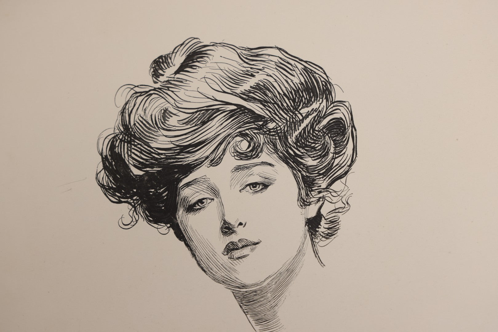 Lot 032 - “The Social Ladder” Antique Illustrated Book By Charles Dana Gibson, Published By R.H. Russell, New York, And John Lane, London, 1902, With Partial Original Presentation Sleeve