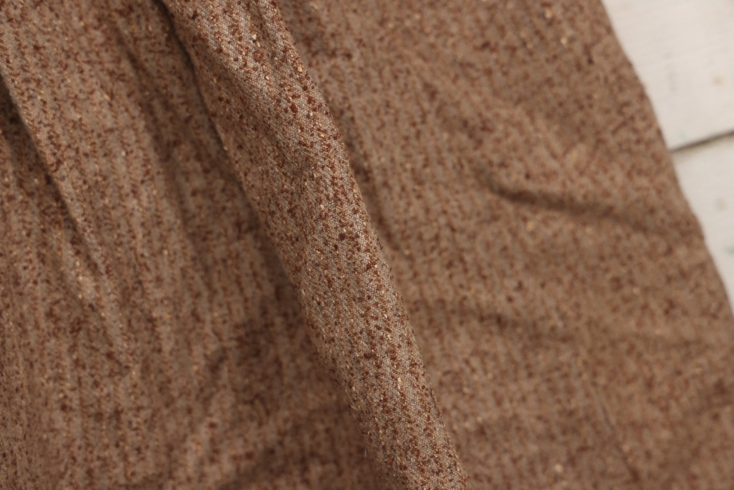 Lot 057 - Antique Edwardian Child's Wool Tweed Dress With Leg-Of-Mutton Sleeves, Size Approximately 4-6 Years