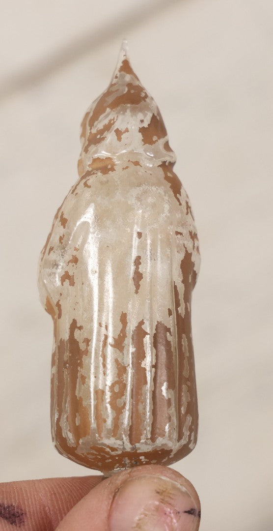 Lot 071 - Trio Of Antique Hand Painted Figural Candelabra Light Bulbs Including Santa Claus, Little Boy, And Parrot, 3-1/2" To 4-1/4" L