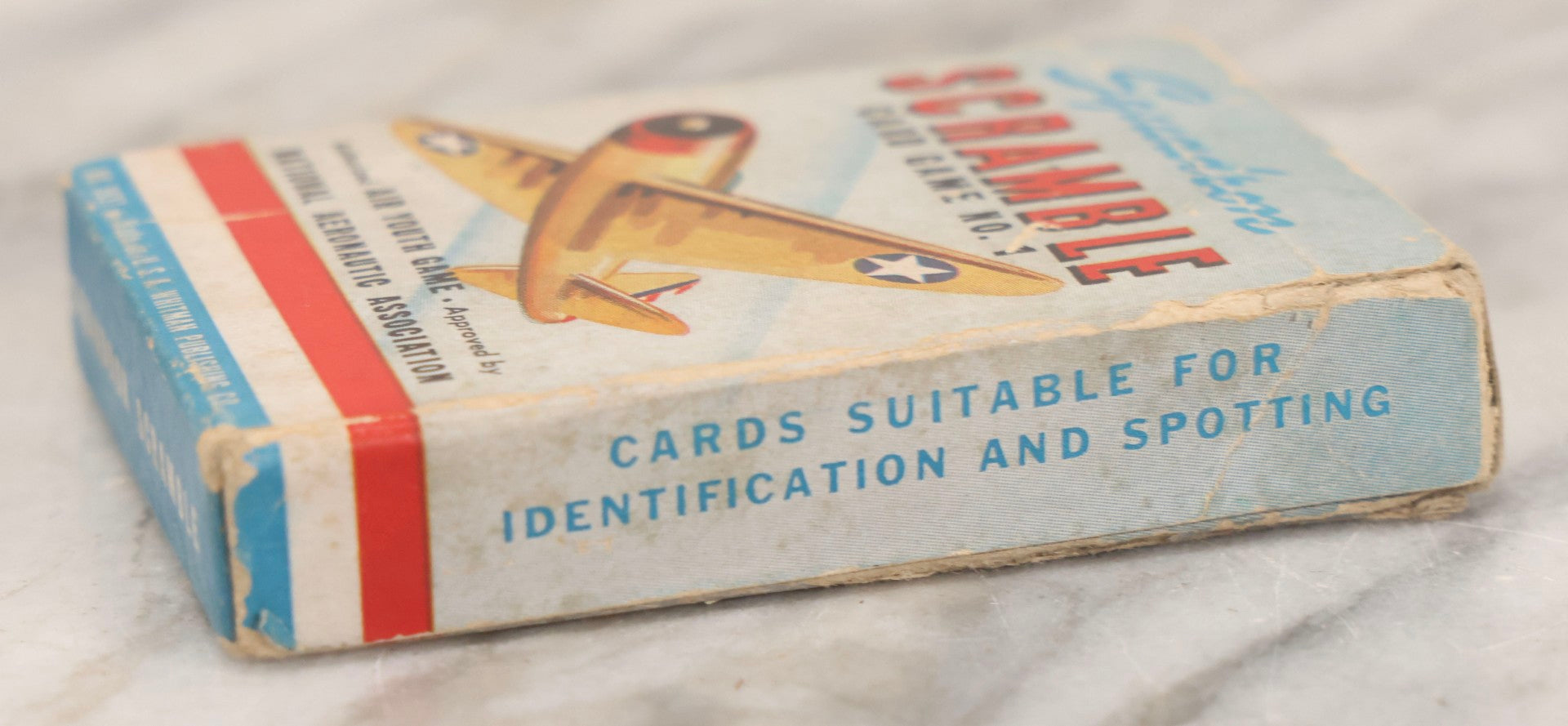 Lot 117 - Vintage "Squadron Scramble" WWII Aviation Card Game, Complete Deck With Instructions, Whitman Publishing Co., Circa 1942