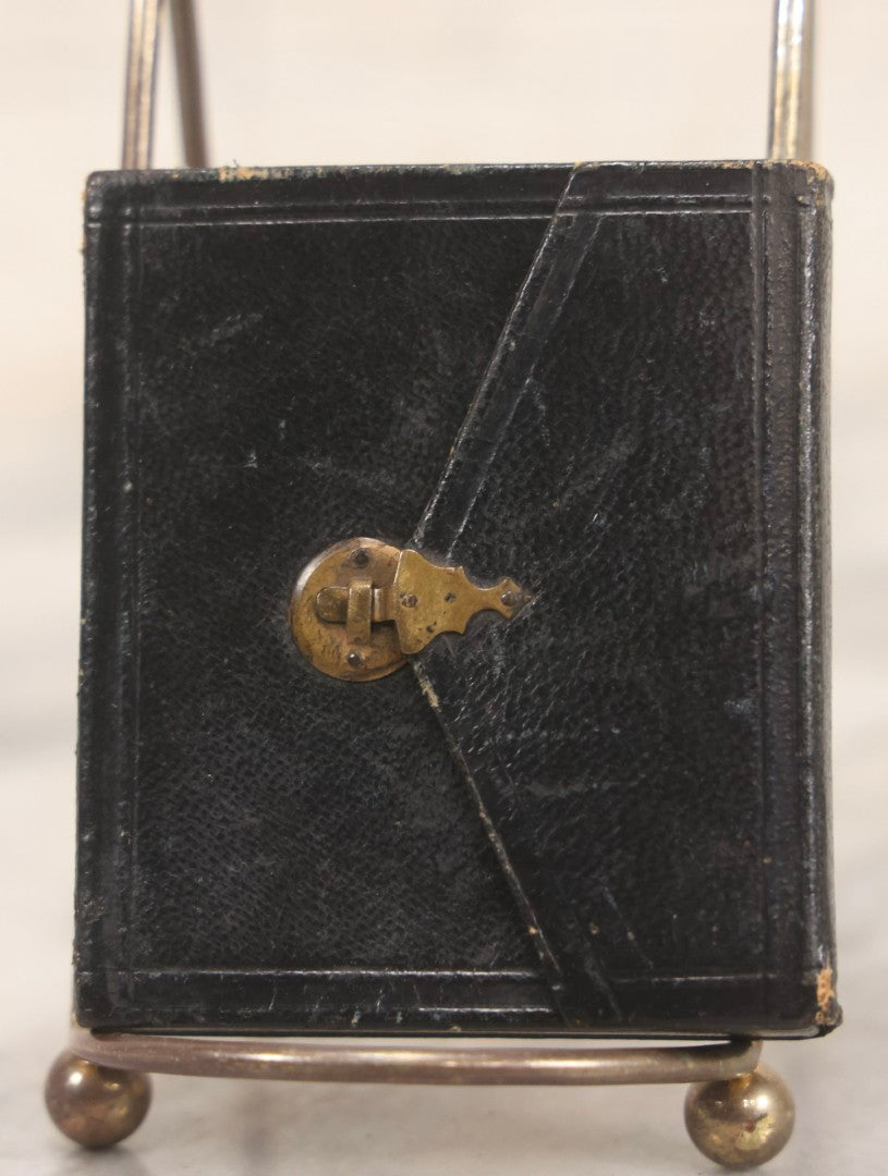 Lot 131 - Antique 1/9th Plate Ambrotype Photograph Of Bearded Man, Identified As “Jos. Johnson,” In Full Leatherette Folding Case, Photographed By Rehn, Circa 1854, Note Wear